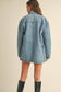 Denim Oversized Blazer