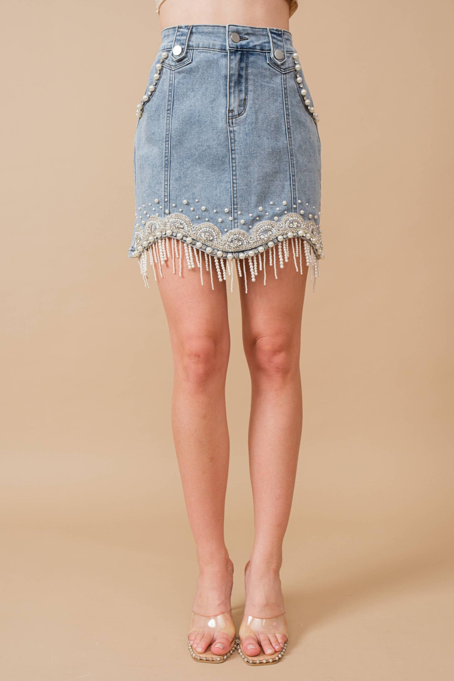 The Rhinestone Rodeo Pearl Skirt