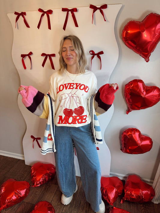 The Love You More Cherry Tee