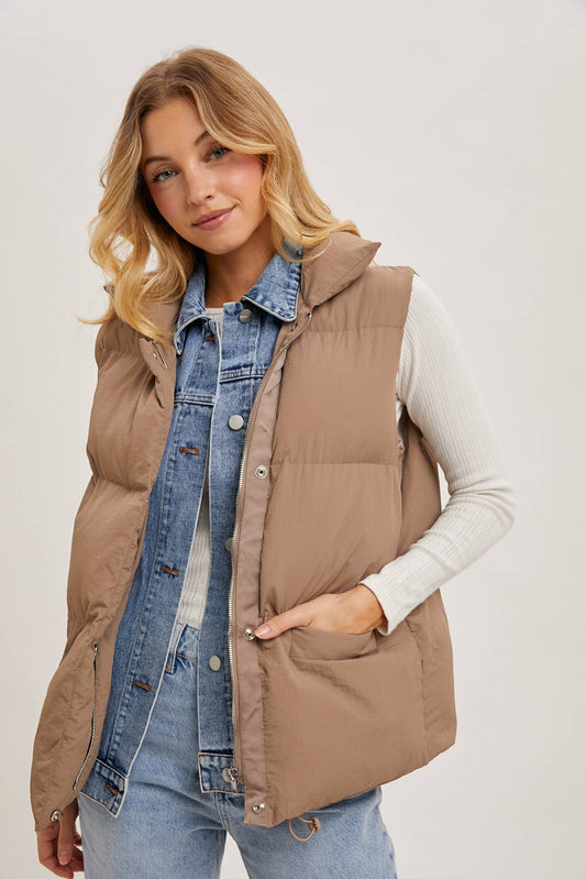 The Rue Denim Vest
