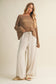 Mustard Seed - Sheer Knit Dropped Shoulder Pullover
: DUST SAGE / L