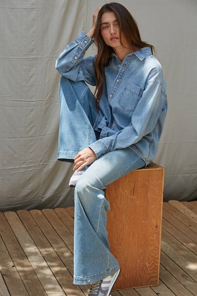 The Blue Skies Chambray Shirt