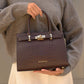 Marseille Handbag: Dark Brown