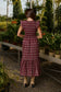 The Rosalie Plaid Midi Dress