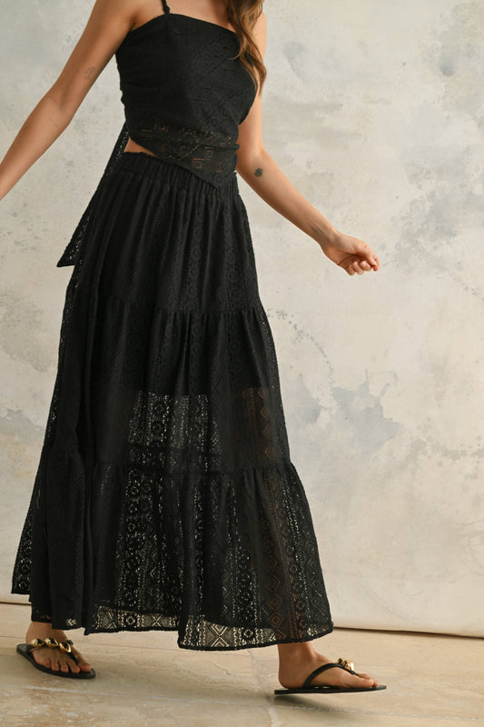 The Luna Lace Skirt