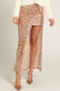 Sequin Layered Maxi Skirt
