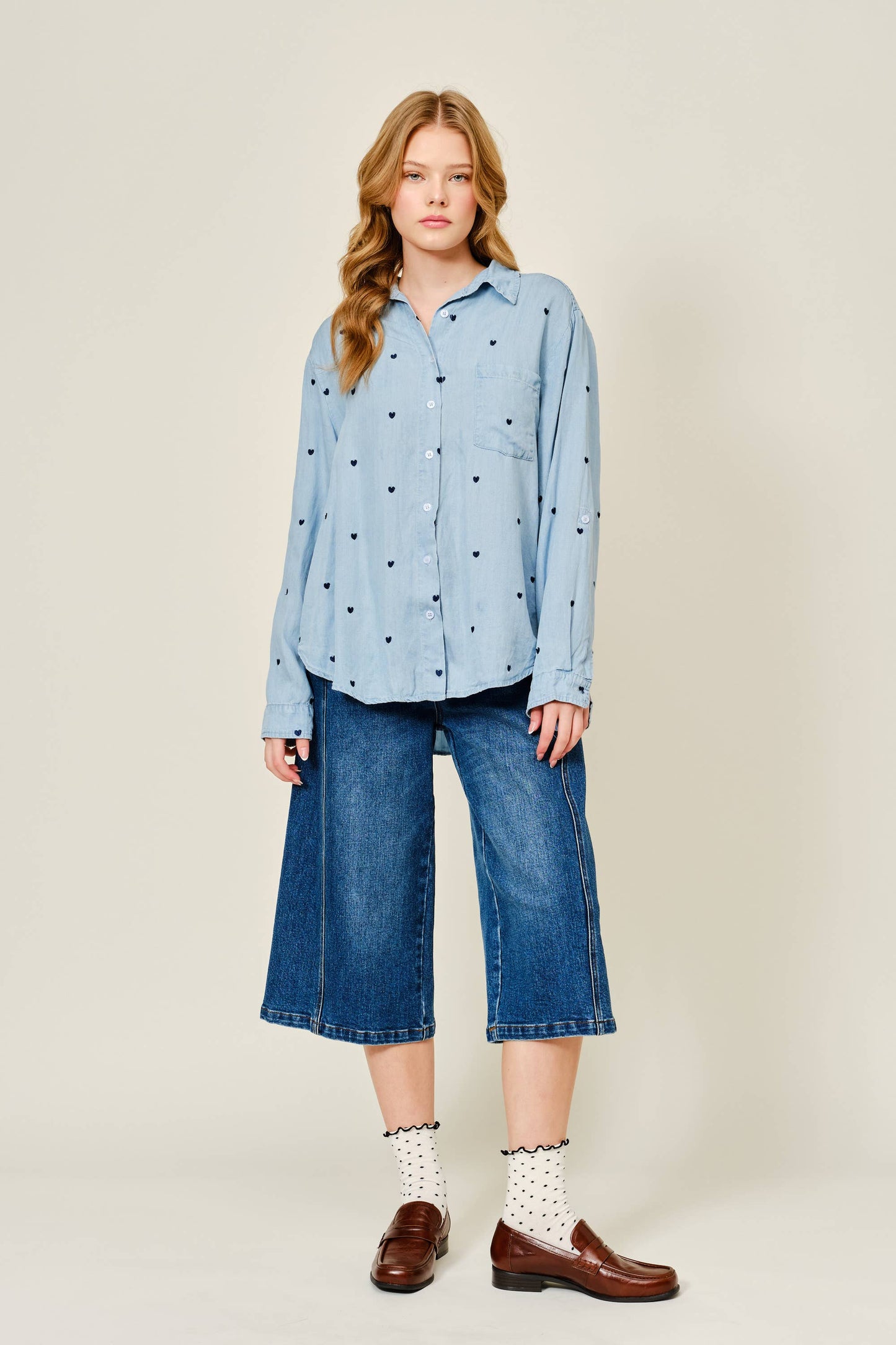 The Lover’s Note Chambray Shirt