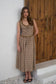 The Elodie Plaid Midi Dress