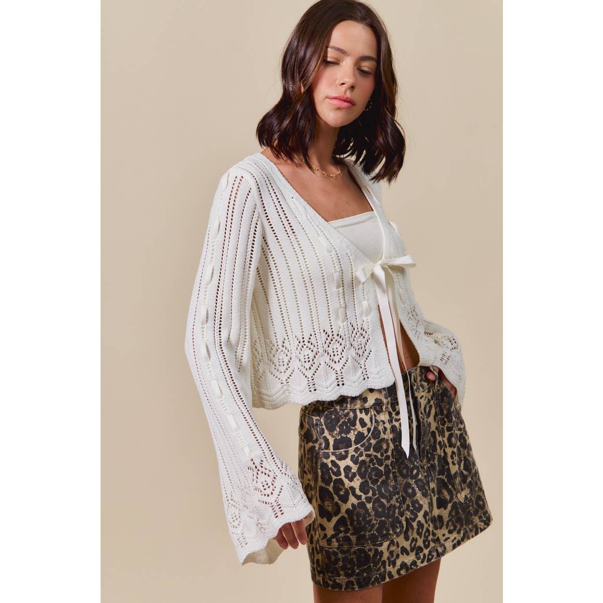 The Colette Ribbon Cardigan