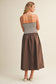 The Cocoa Muse Midi Dress