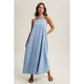 The Chambray Daydream Maxi Dress