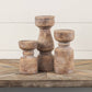 11.25" TERRACOTTA PILLAR CANDLE HOLDER