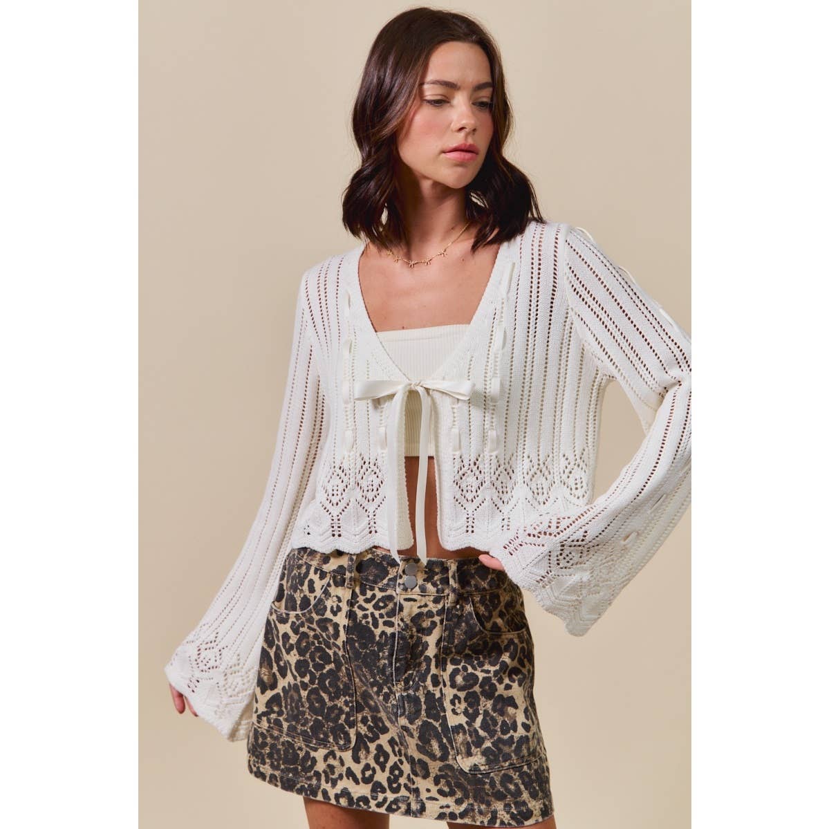 The Colette Ribbon Cardigan