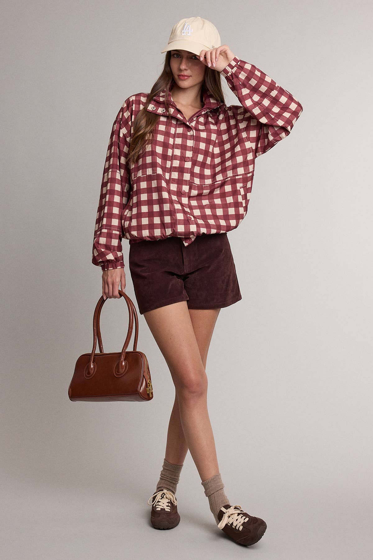 The Marlowe Gingham Jacket