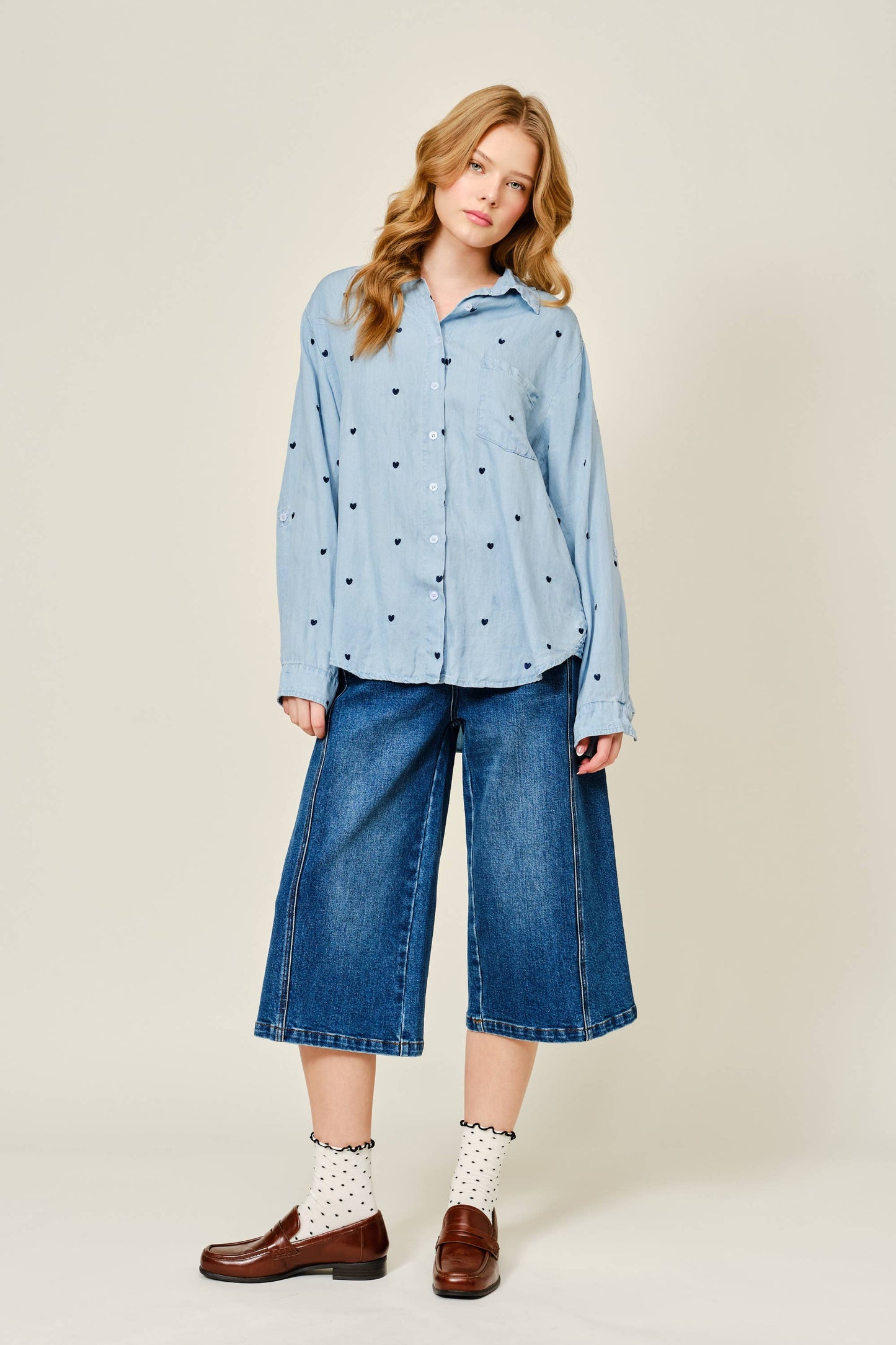 The Lover’s Note Chambray Shirt