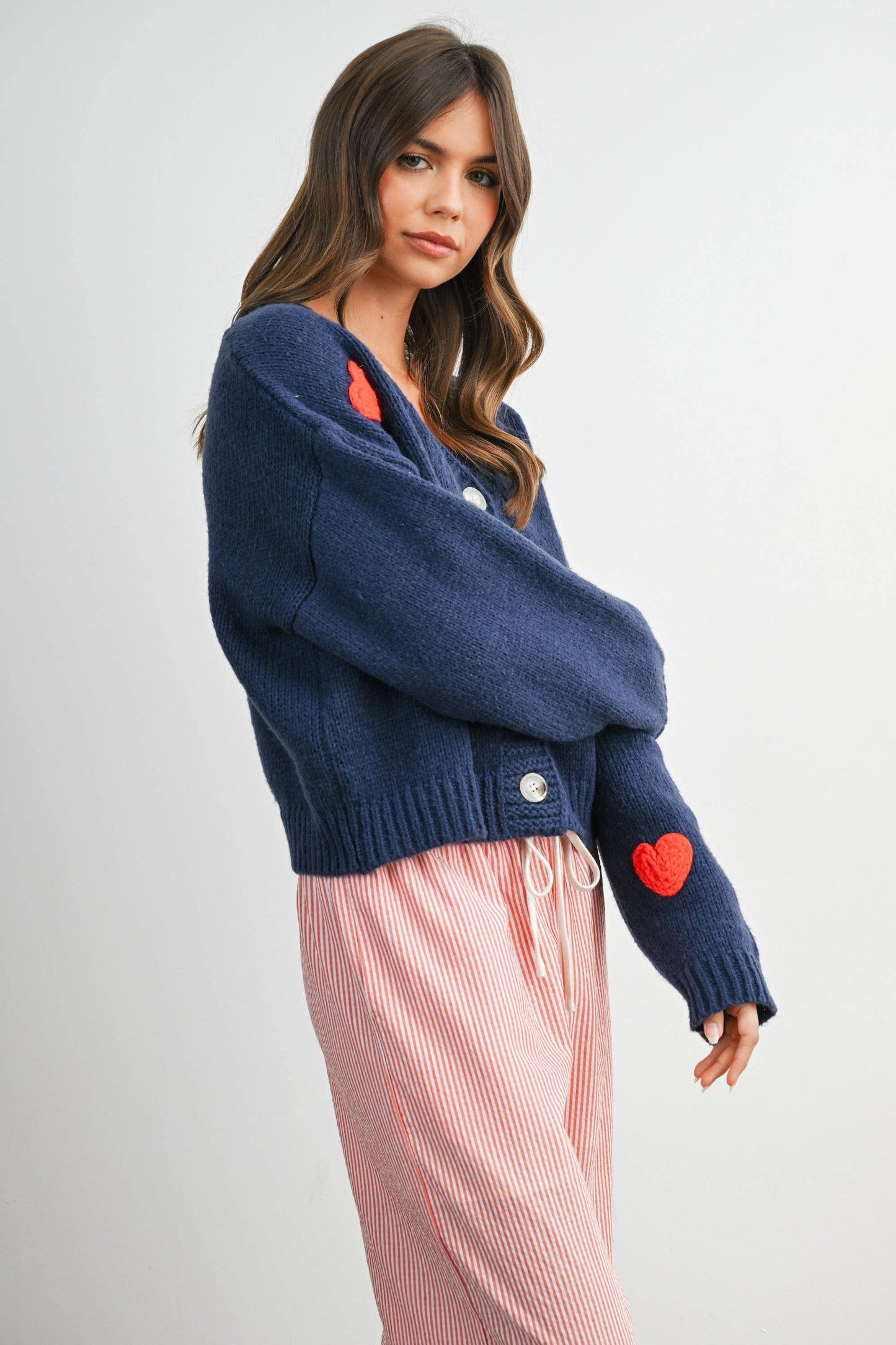 The Sweetheart Letter Cardigan