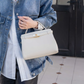 Clara Handbag: Beige