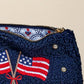 American Flags Teddy Pouch