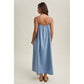The Chambray Daydream Maxi Dress
