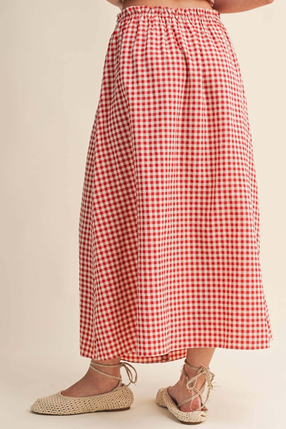 The Liberty Gingham Maxi Skirt