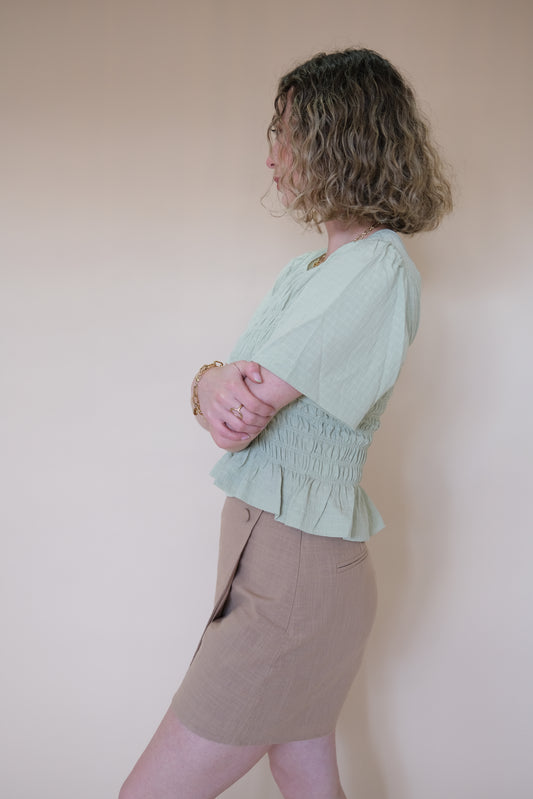 Linen Skort