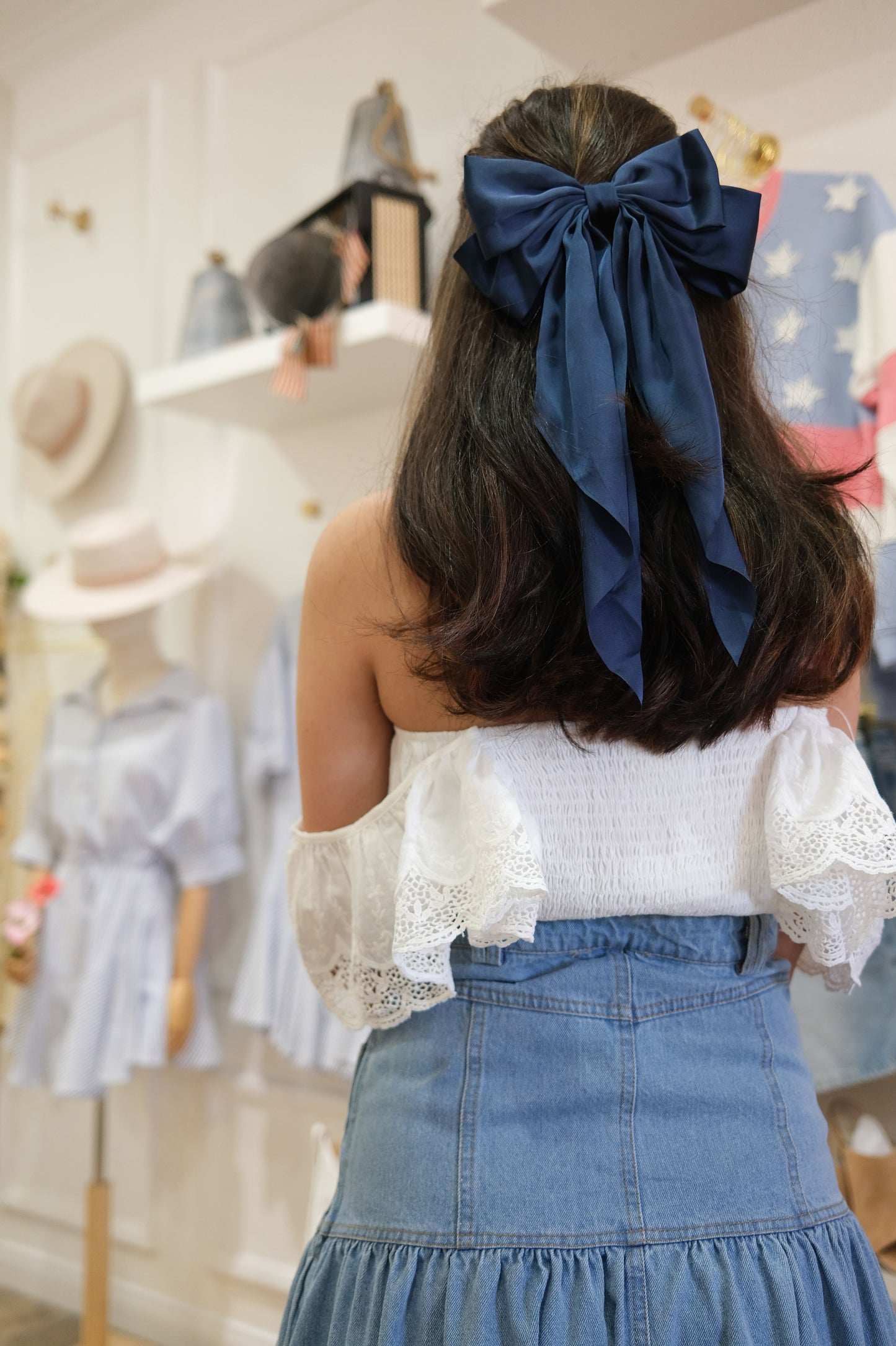 Denim Button Down Skirt