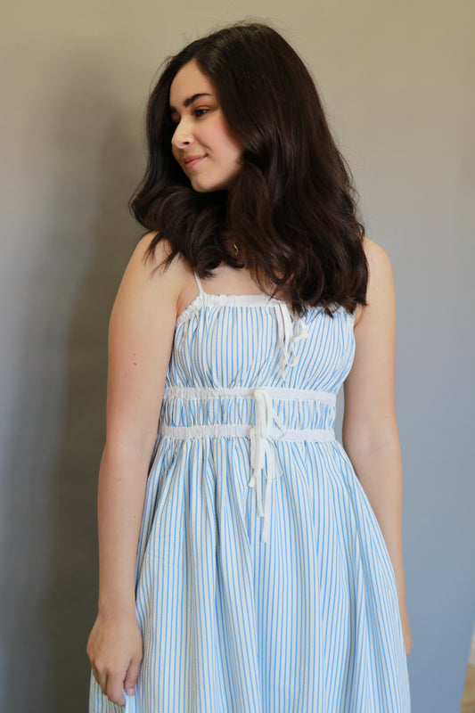 The Seabreeze Stripe Maxi Dress