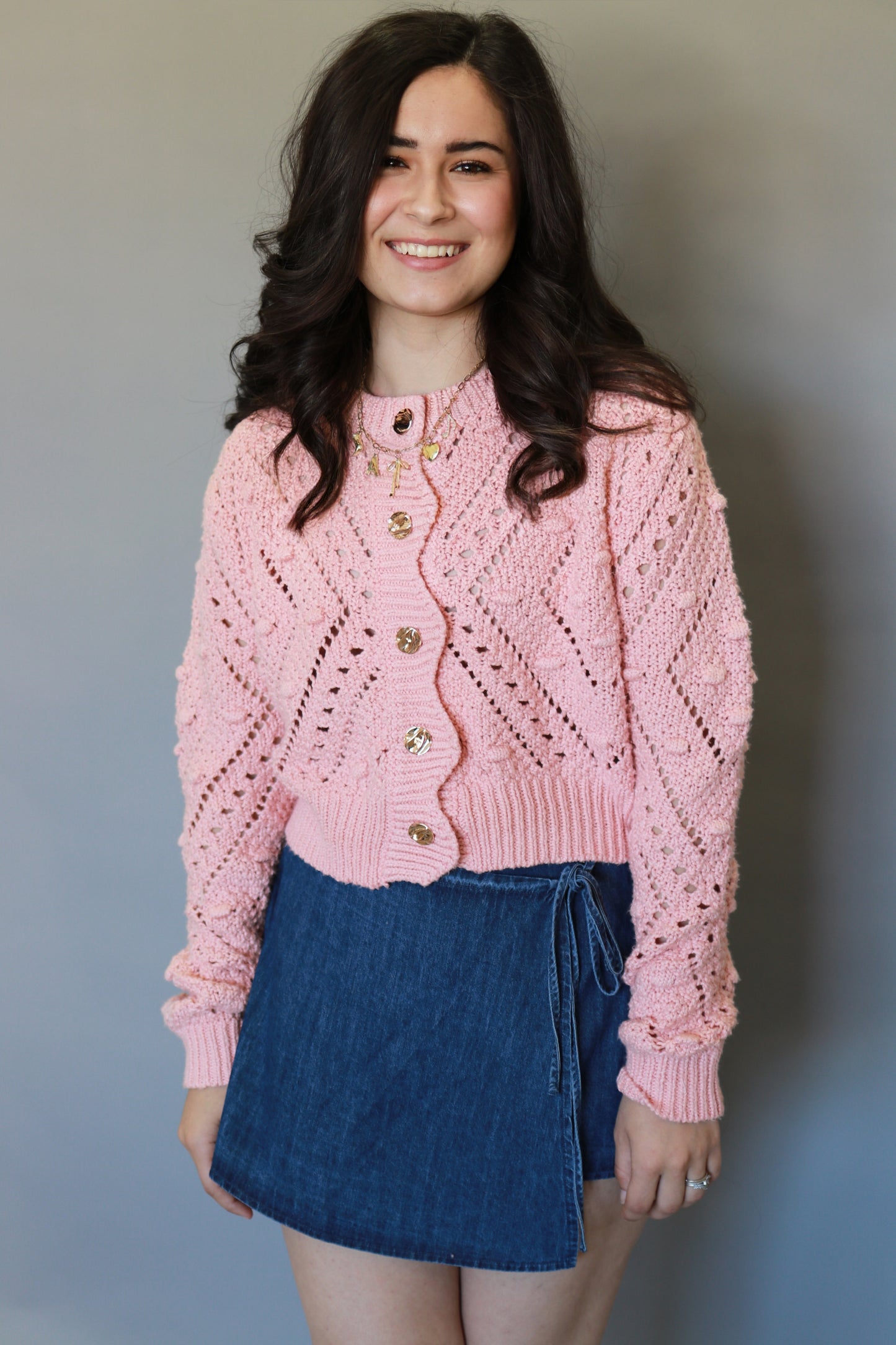 The Scarlet Bloom Cardigan
