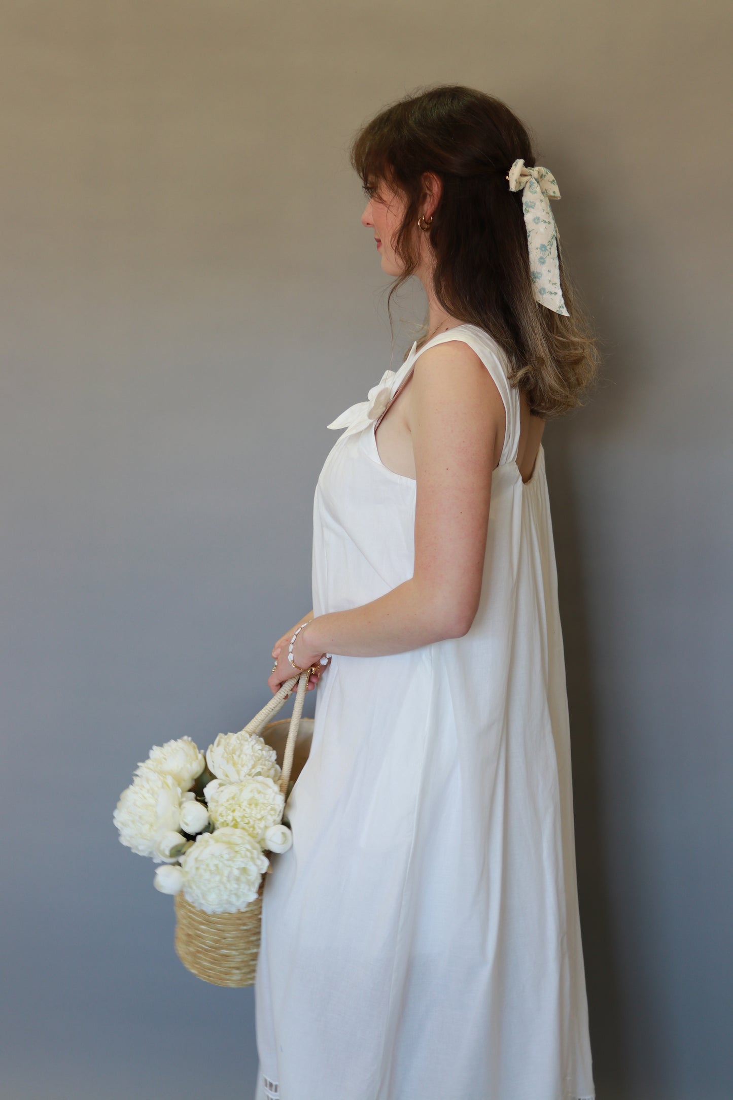 The White Orchid Maxi Dress