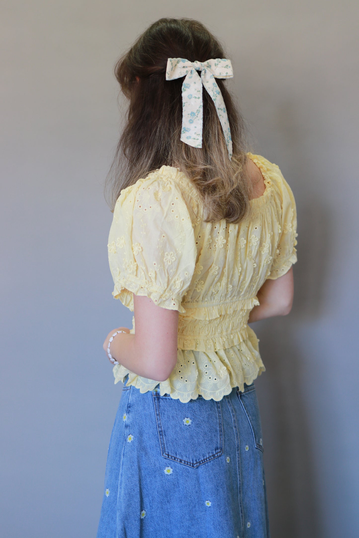 The Golden Hour Peplum Blouse