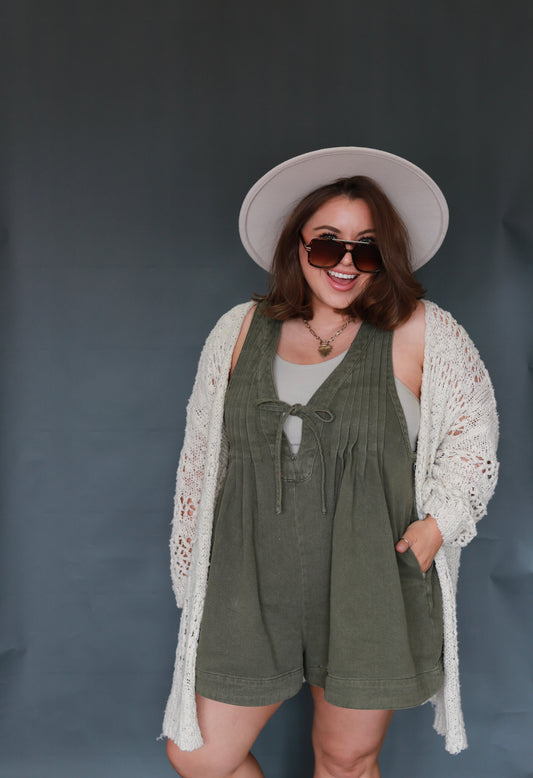 The Olive Coast Romper