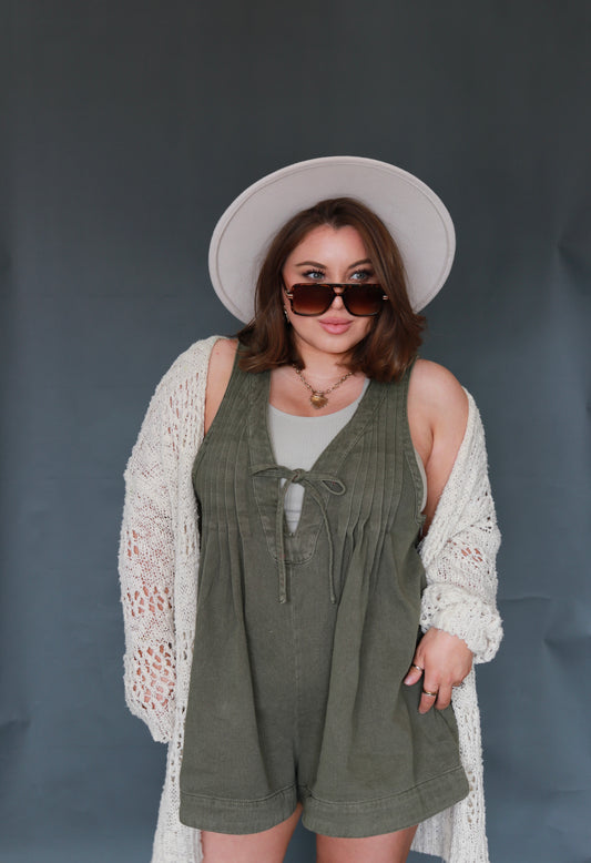 The Olive Coast Romper