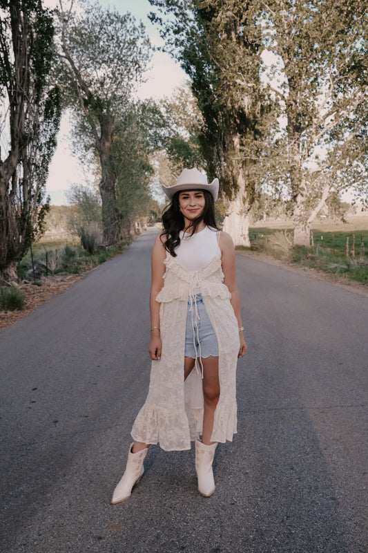 The Wildflower Lace Duster