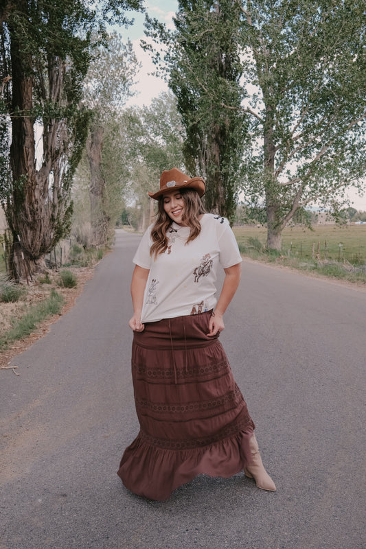The Vintage Cowgirl Keepsake Tee