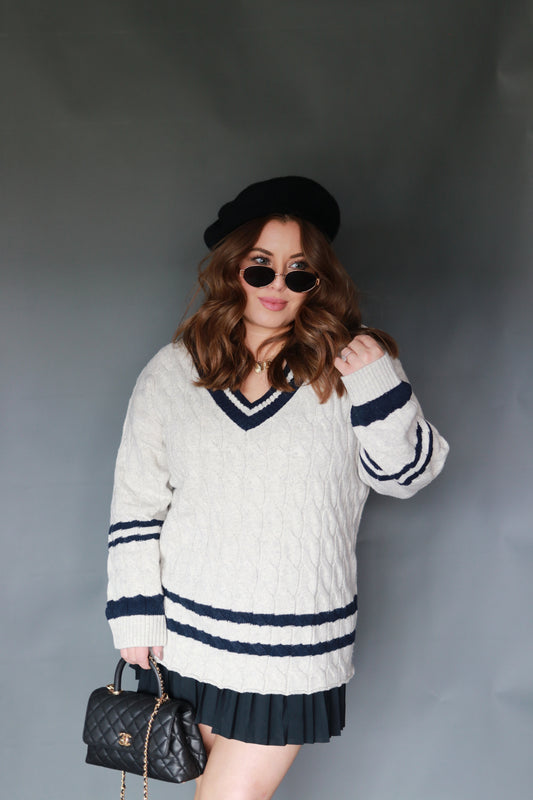 The Blair V Neck Sweater