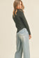 The Claire Ribbed Knit — Black