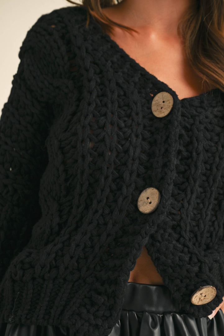 Chunky Knit Cardigan