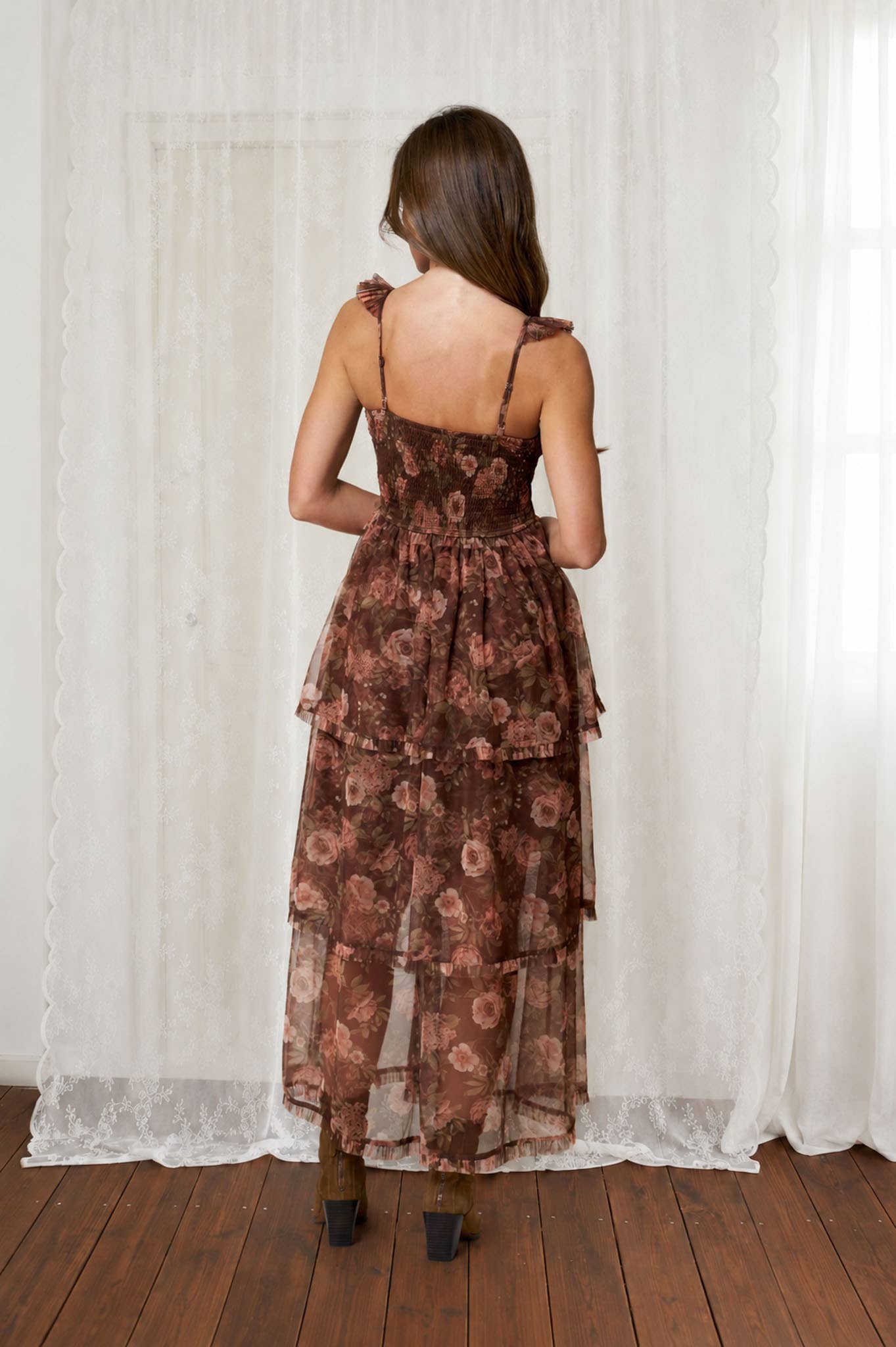 The Juliette Floral Midi Dress