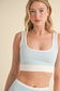 Contrast Binding Bra Top