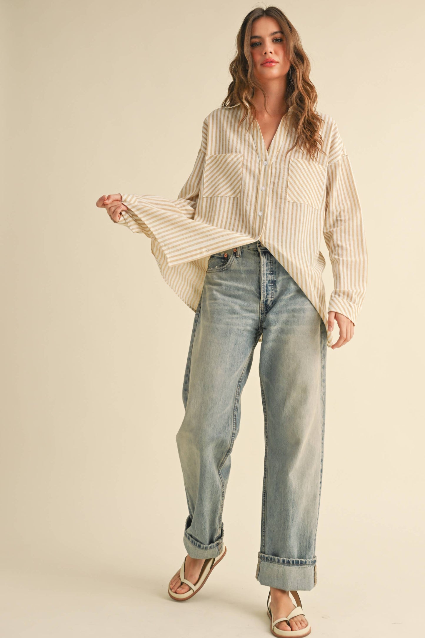 The Stripe Button Down