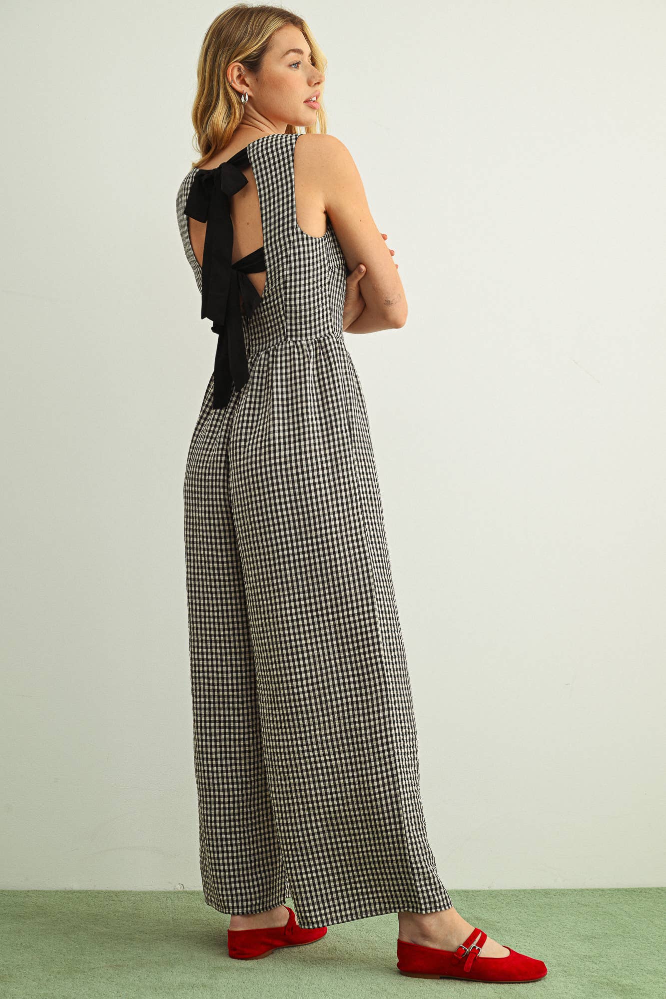 The Eloise Gingham Jumpsuit