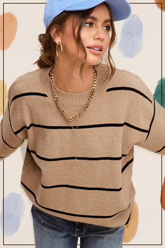 Harbor Stripe Pullover