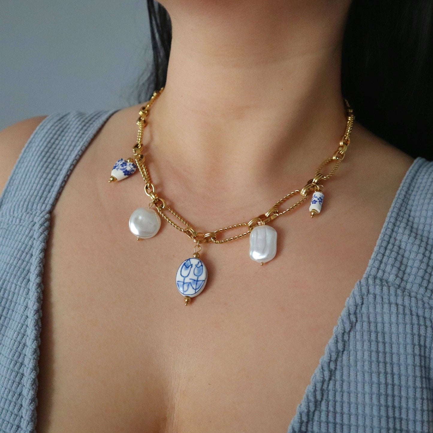 Reya Charm Necklace