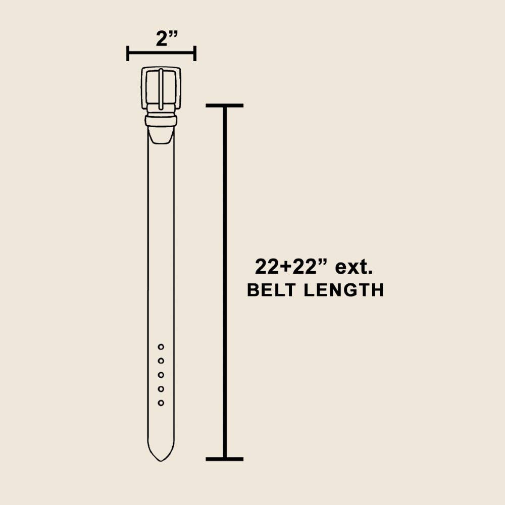 Western Round Concho Disc Chain Belt