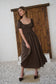 The Clara Plaid Midi Dress