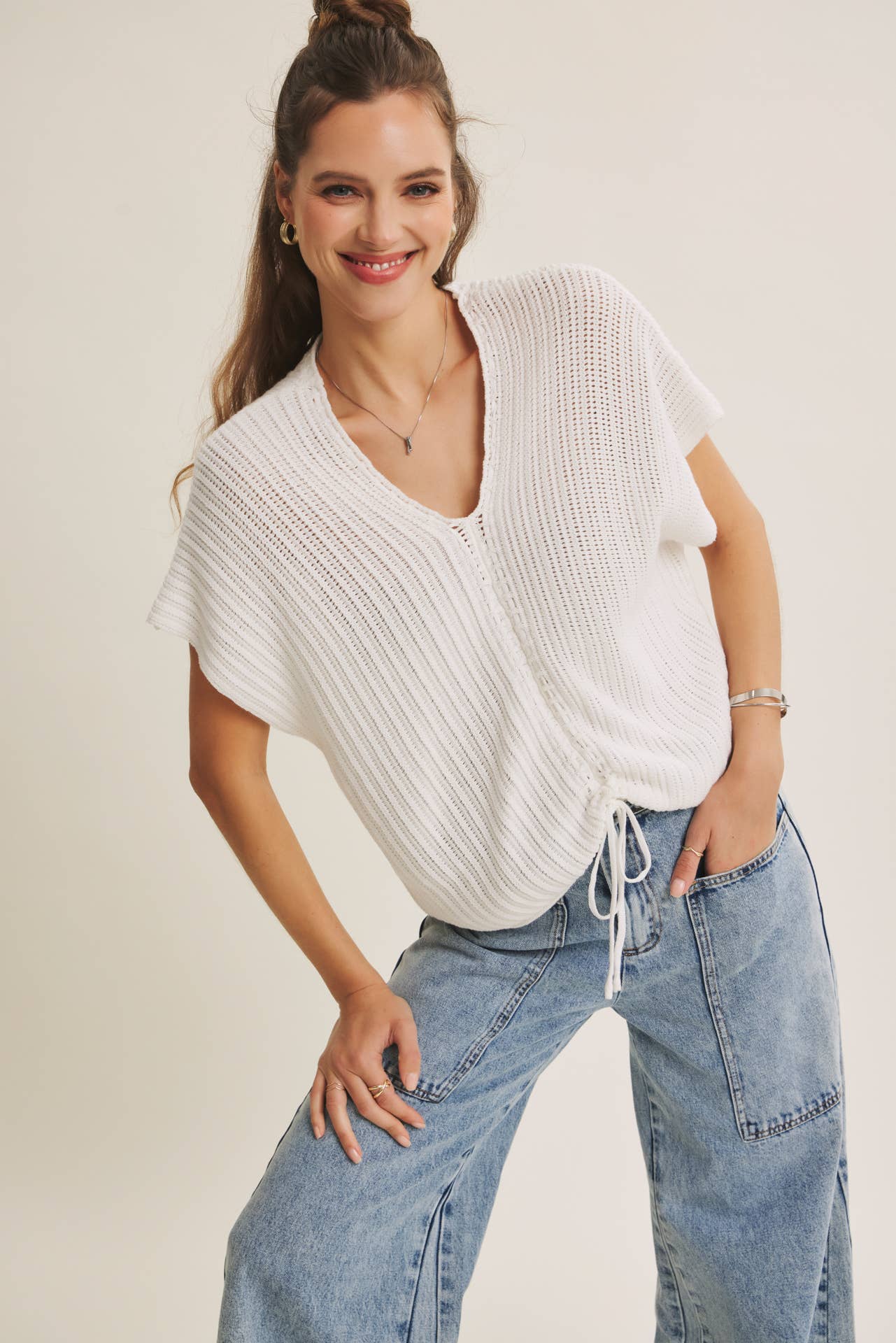 The Effortless Bloom Knit Top