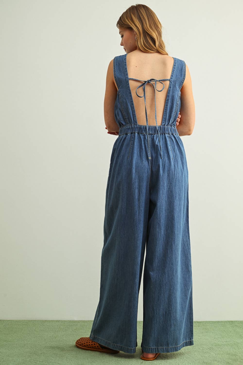 The Hadley Chambray Jumpsuit