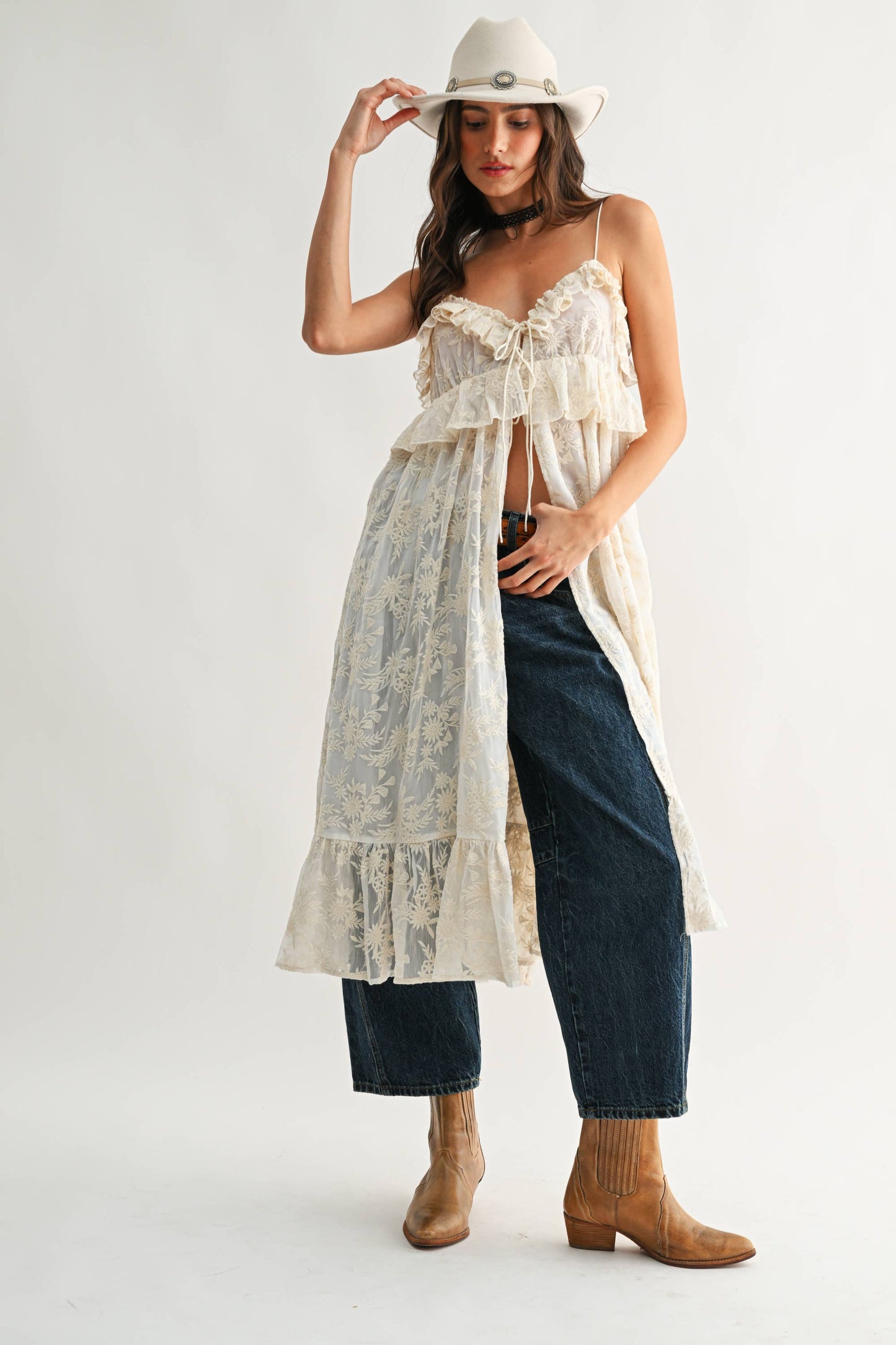 The Wildflower Lace Duster