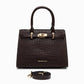 Marseille Handbag: Dark Brown