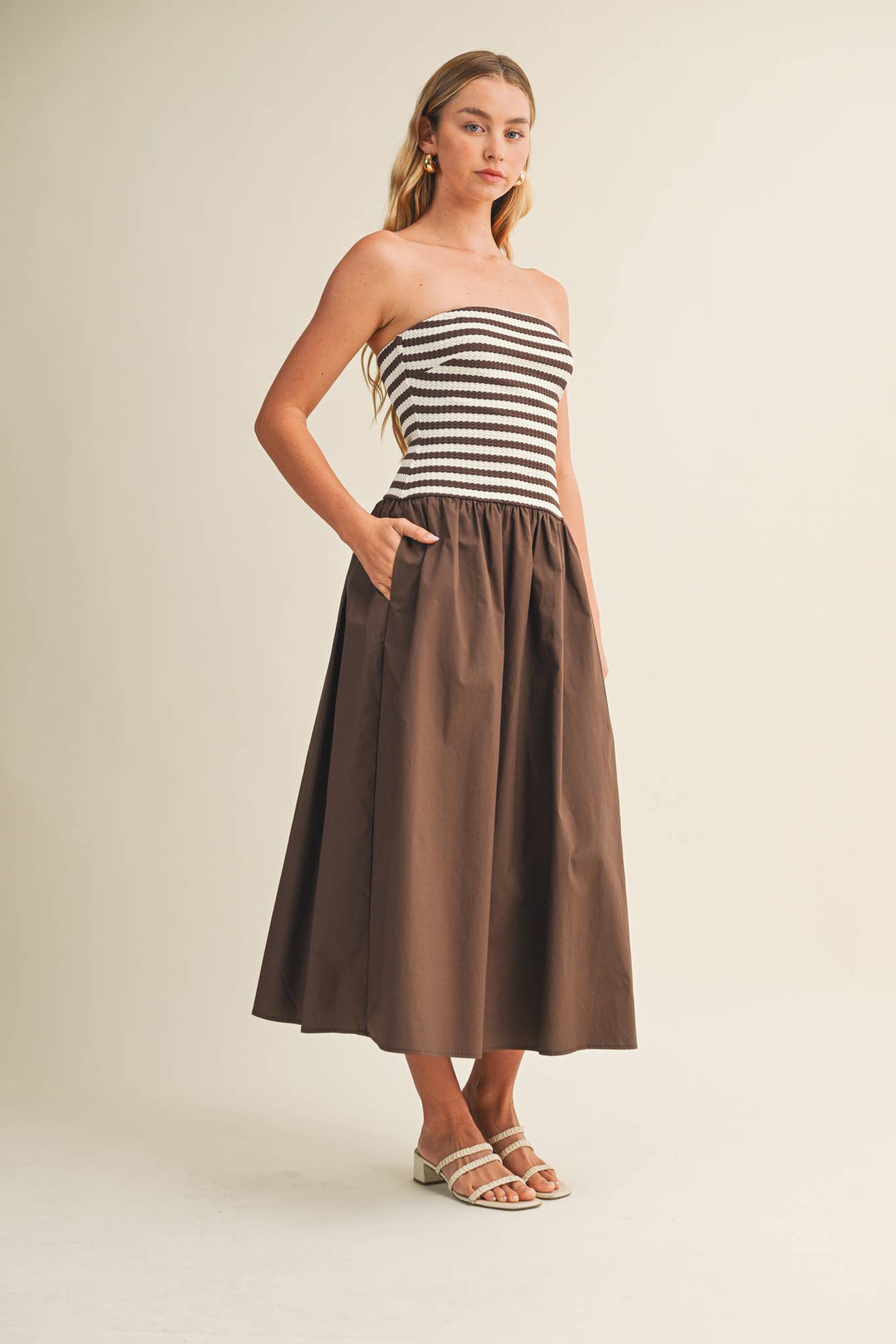 The Cocoa Muse Midi Dress